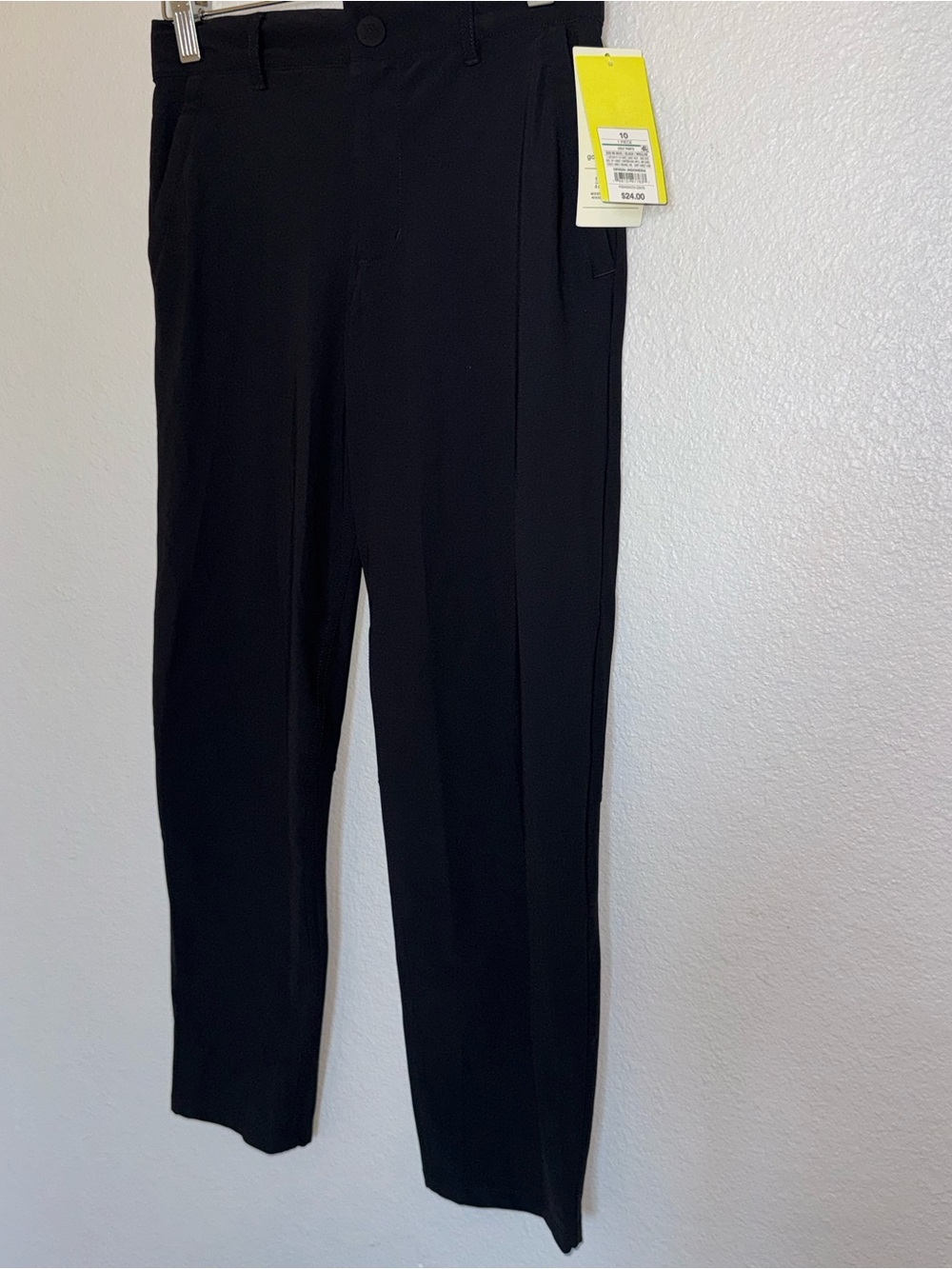 New Golf Pants for Kids Size 10 Black all in motion - Picture 10 of 13